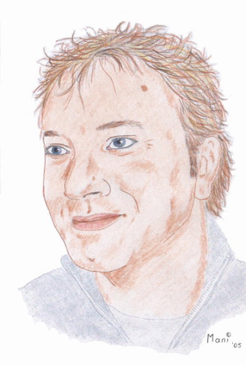 Der Zeichner Manfred Hilberger